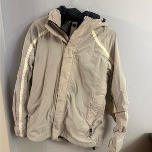 ORAGE Beige Hooded Ski / Snow Jacket – Women’s Medium